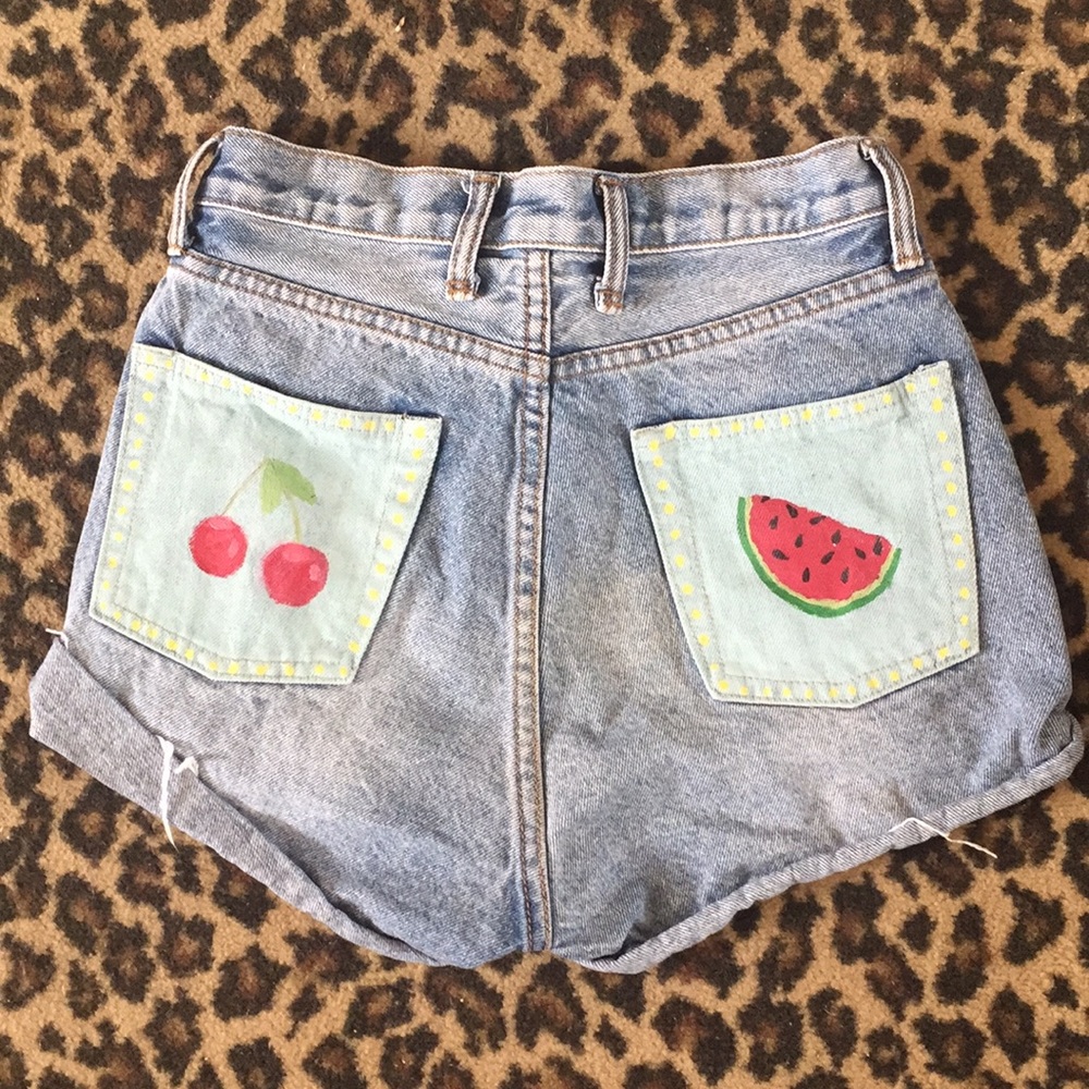 Brandy Melville denim shorts.